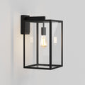 Astro Box 450 Outdoor Porch Wall Lantern in Textured Black