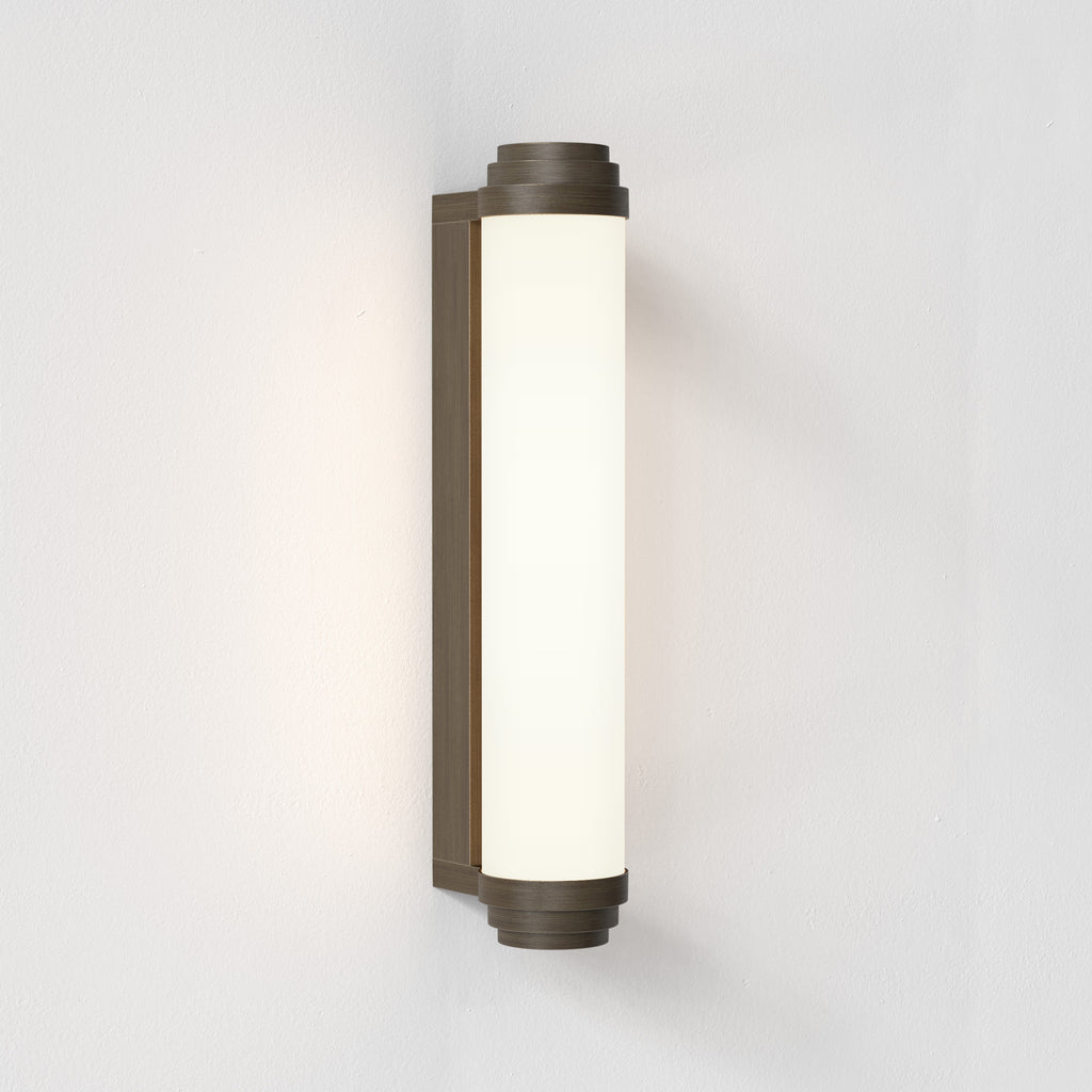 Astro Burlington 400 Bathroom Wall Light in Bronze