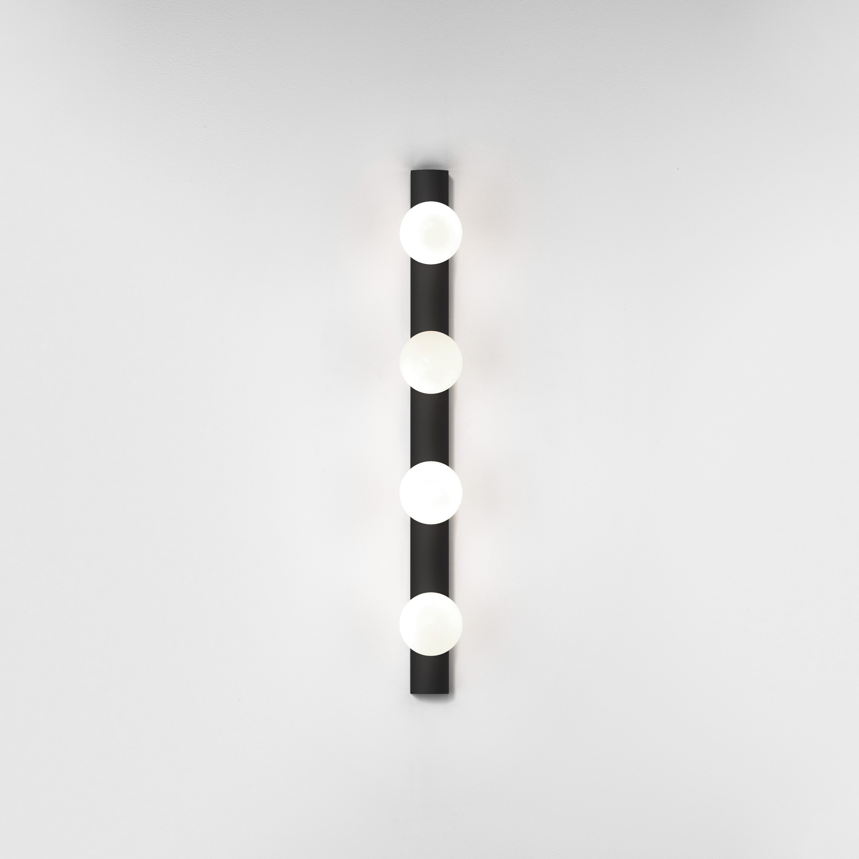Astro Cabaret II 4 Light Bathroom Wall Light in Matt Black