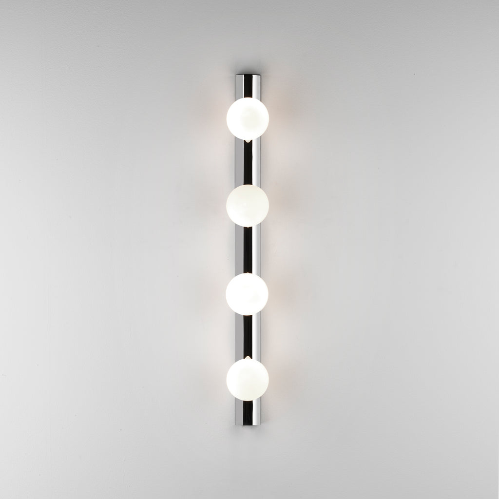 Astro Cabaret II 4 Light Bathroom Wall Light in Polished Chrome