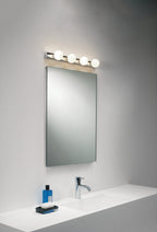 Astro Cabaret II 4 Light Bathroom Wall Light in Polished Chrome
