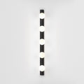 Astro Cabaret II 5 Light Bathroom Wall Light in Matt Black