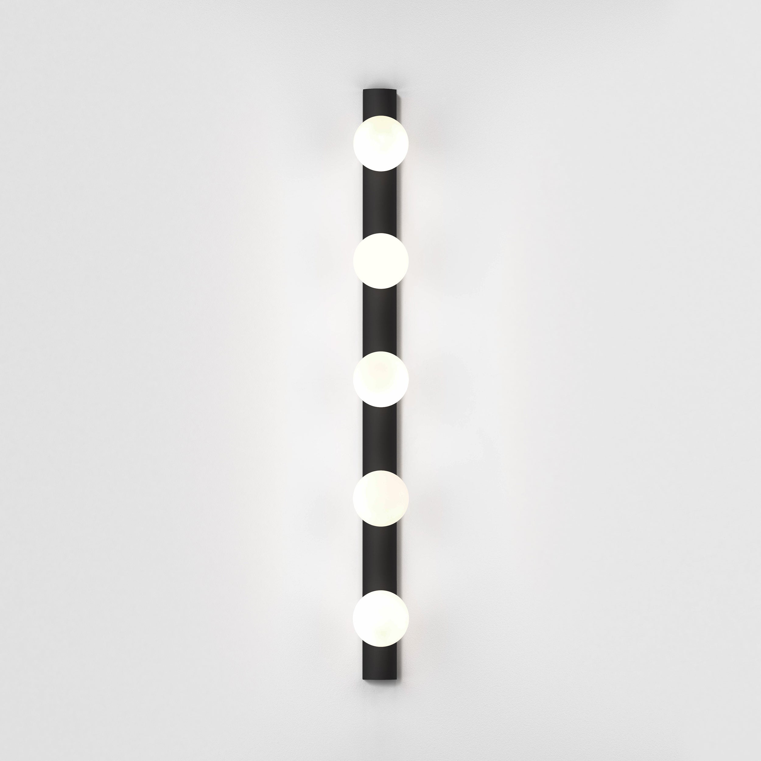 Astro Cabaret II 5 Light Bathroom Wall Light in Matt Black