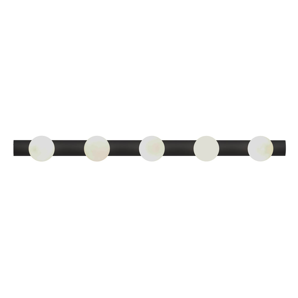 Astro Cabaret II 5 Light Bathroom Wall Light in Matt Black