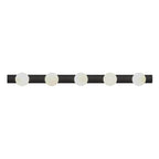 Astro Cabaret II 5 Light Bathroom Wall Light in Matt Black