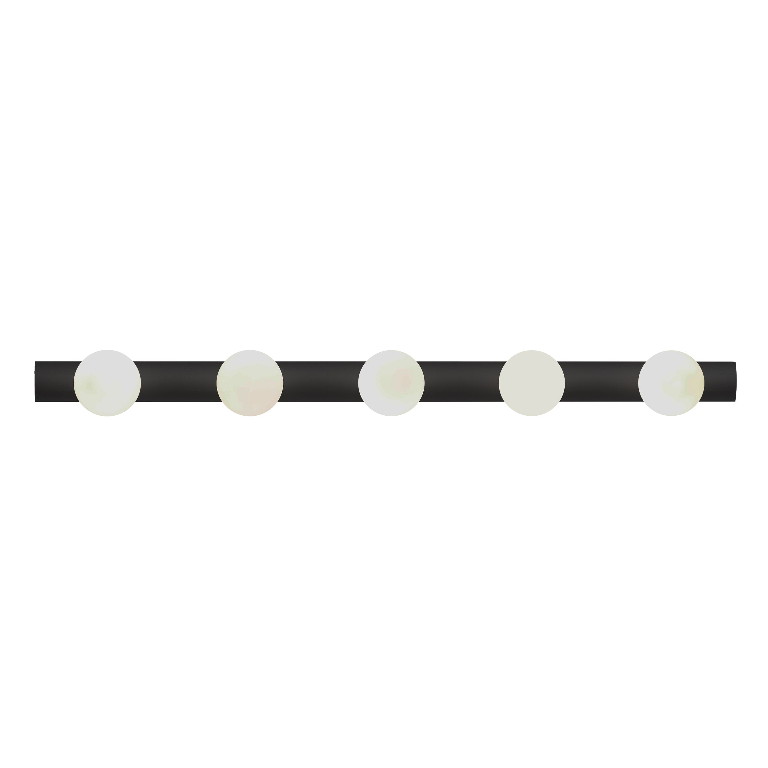Astro Cabaret II 5 Light Bathroom Wall Light in Matt Black