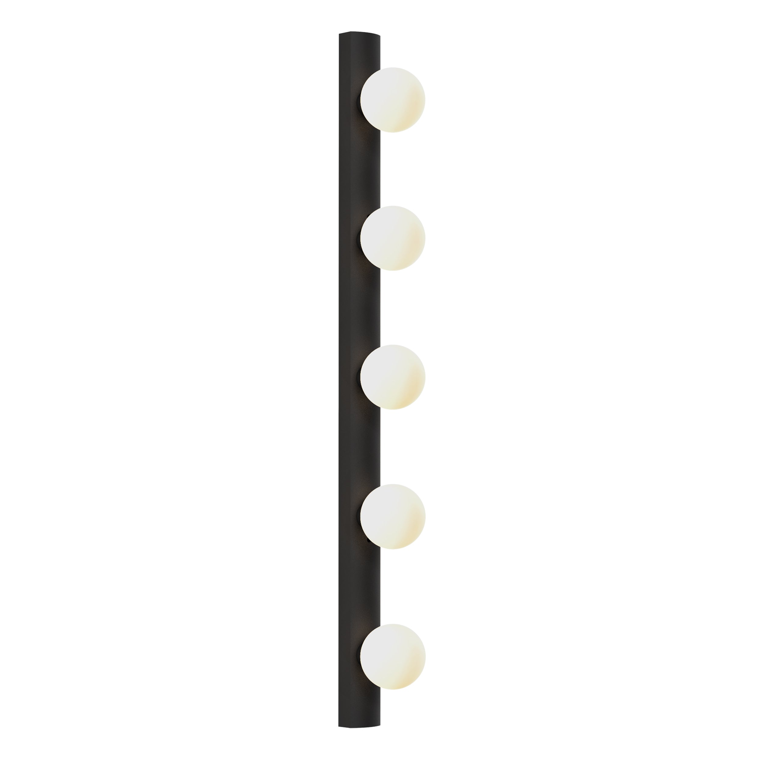 Astro Cabaret II 5 Light Bathroom Wall Light in Matt Black