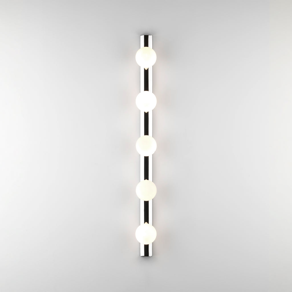 Astro Cabaret II 5 Light Bathroom Wall Light in Polished Chrome