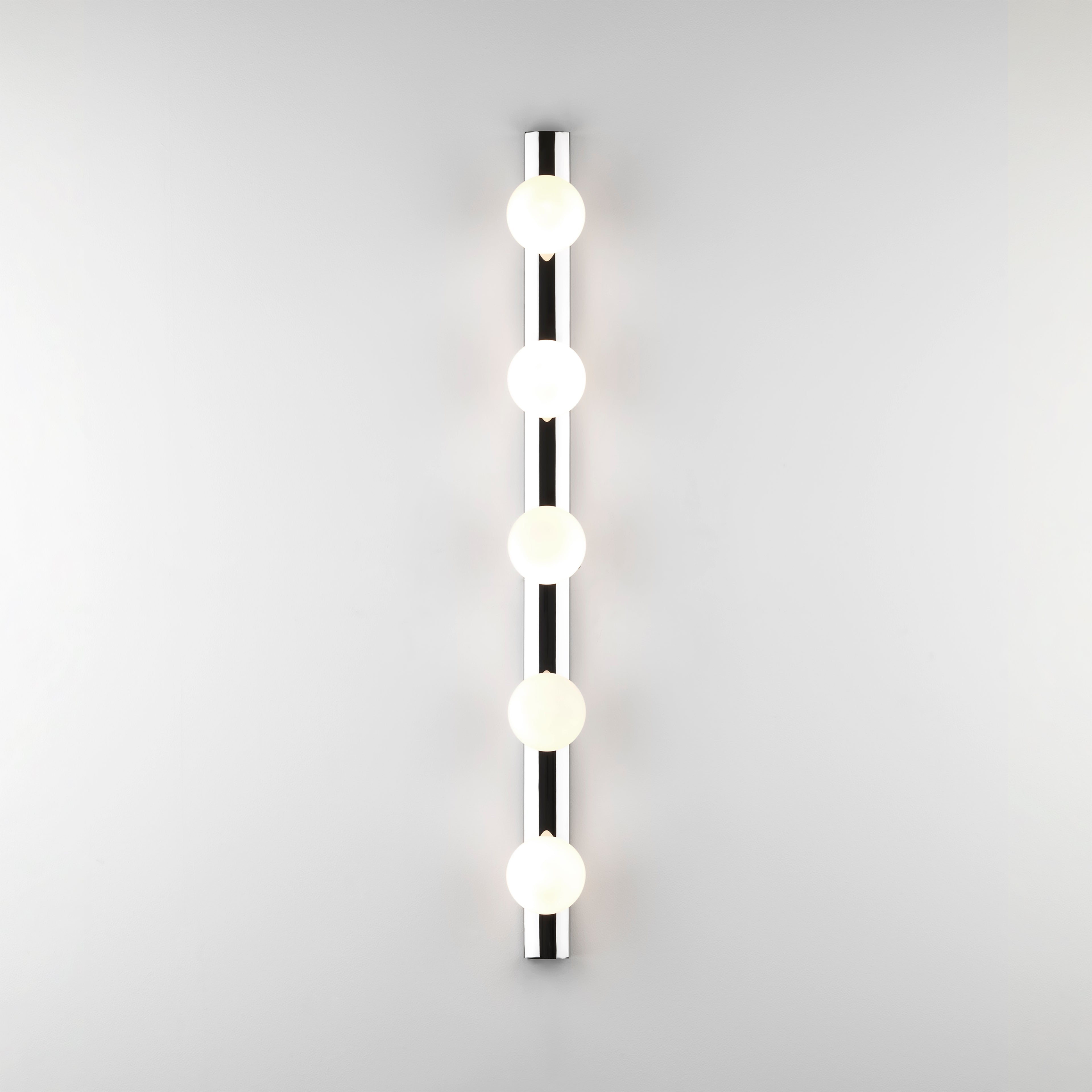 Astro Cabaret II 5 Light Bathroom Wall Light in Polished Chrome