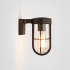 Astro Cabin Outdoor Wall Light in Bronze