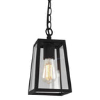 Astro Calvi 215 Outdoor Porch Pendant in Textured Black
