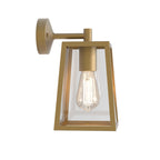 Astro Calvi 215 Outdoor Porch Wall Light in Antique Brass
