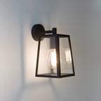 Astro Calvi 215 Outdoor Porch Wall Light in Textured Black