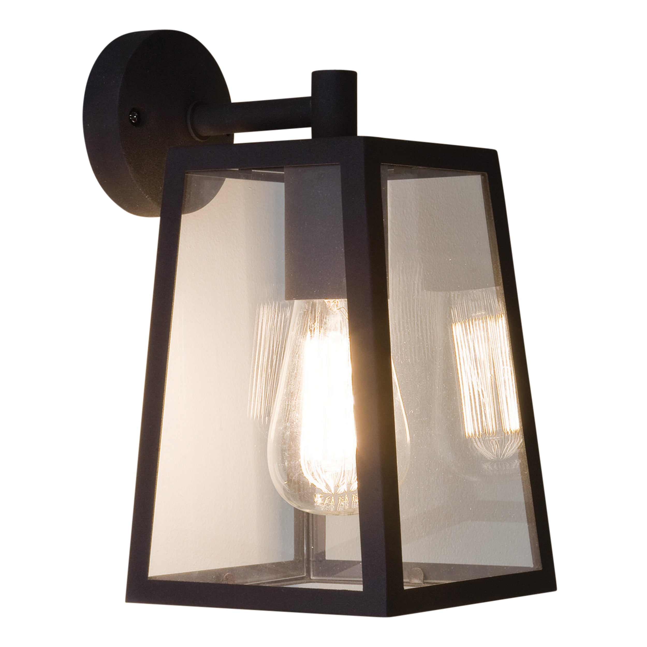 Astro Calvi 215 Outdoor Porch Wall Light in Textured Black