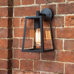 Astro Calvi 215 Outdoor Porch Wall Light in Textured Black