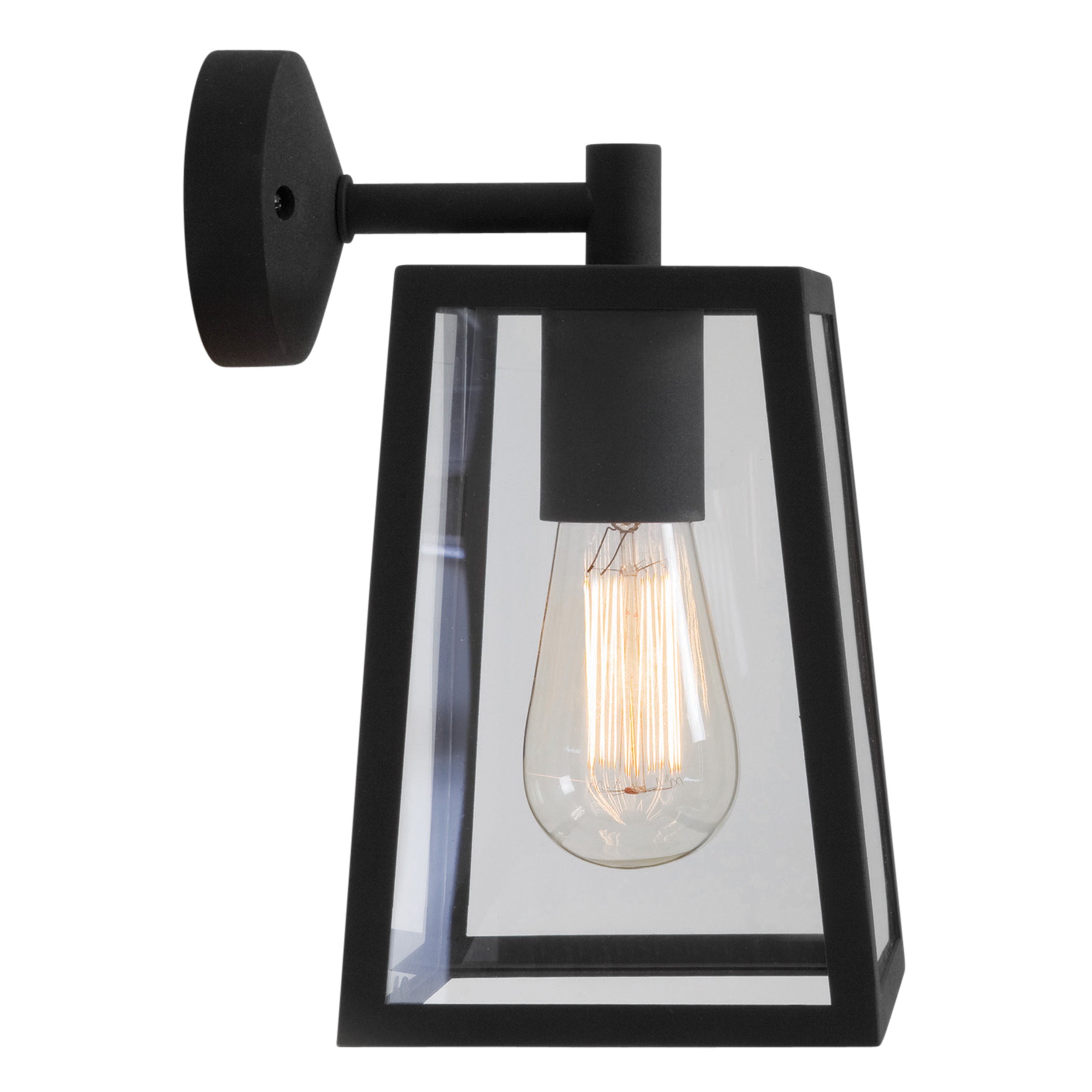 Astro Calvi 215 Outdoor Porch Wall Light in Textured Black