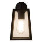 Astro Calvi 215 Outdoor Porch Wall Light in Textured Black