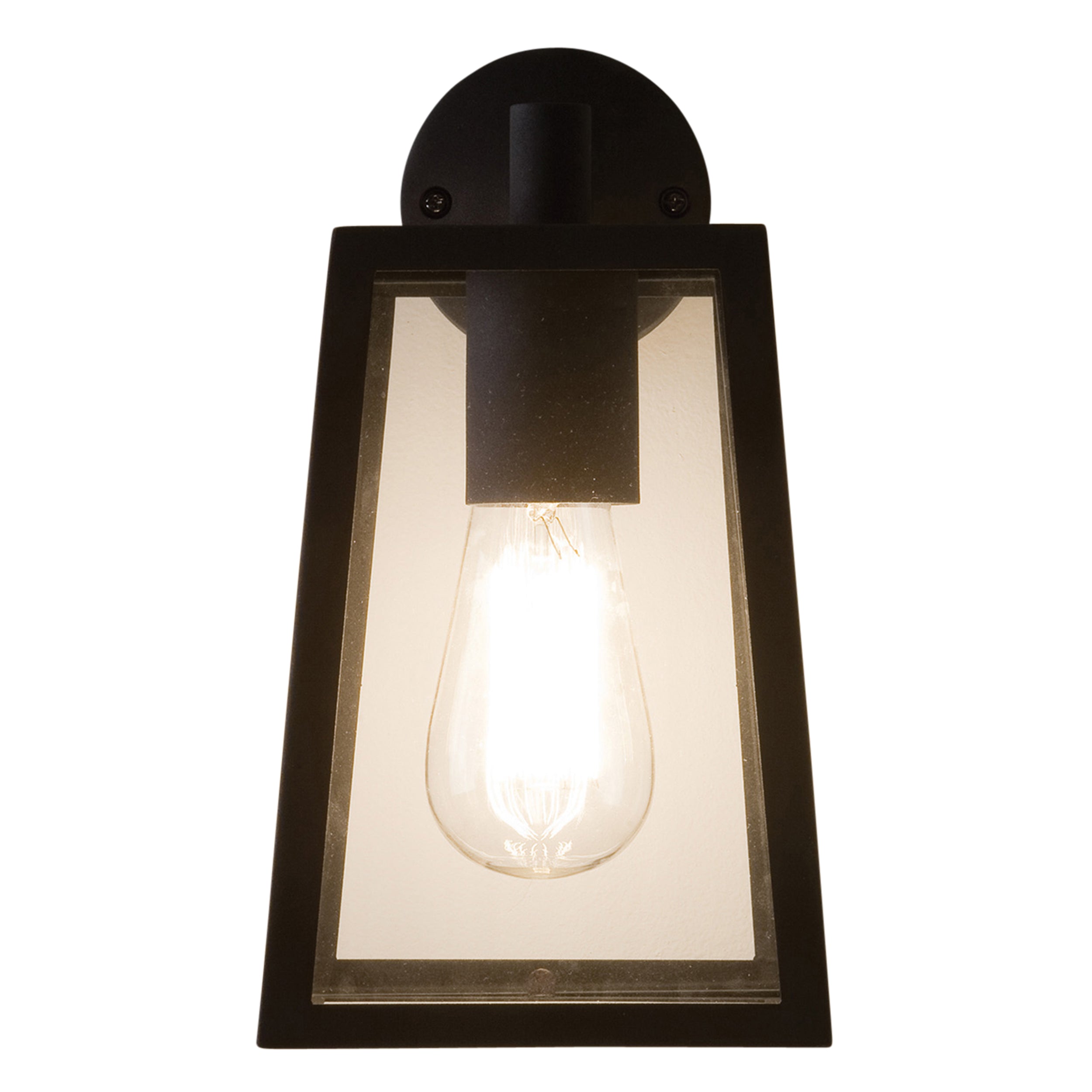 Astro Calvi 215 Outdoor Porch Wall Light in Textured Black