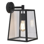 Astro Calvi 305 Outdoor Porch Wall Light in Textured Black
