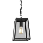 Astro Calvi 305 Porch Pendant Light in Textured Black