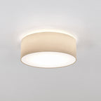 Astro Cambria 380 Ceiling Light in Putty Fabric