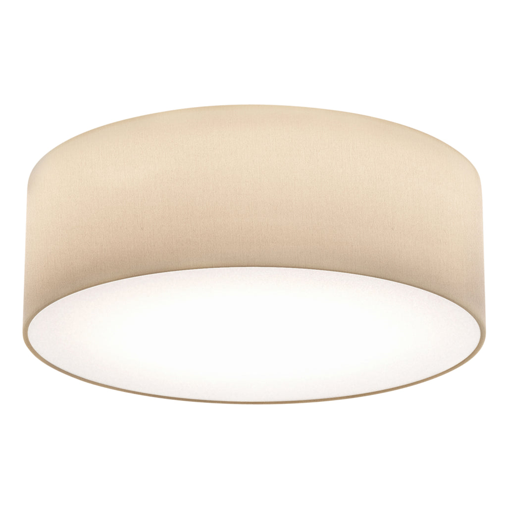 Astro Cambria 380 Ceiling Light in Putty Fabric