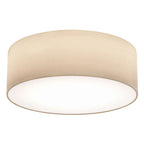Astro Cambria 380 Ceiling Light in Putty Fabric