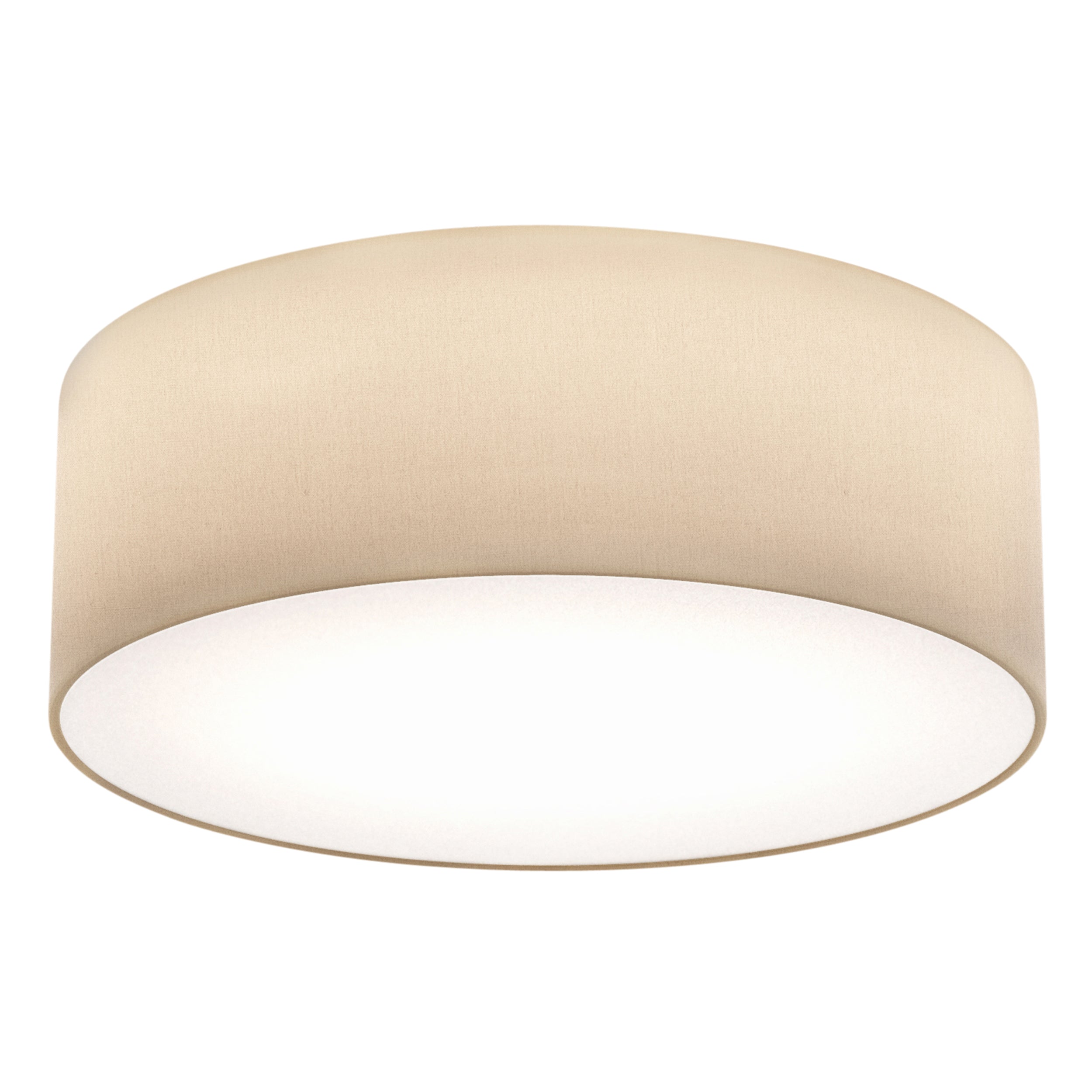 Astro Cambria 380 Ceiling Light in Putty Fabric