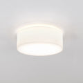 Astro Cambria 380 Ceiling Light in White Fabric
