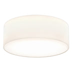 Astro Cambria 380 Ceiling Light in White Fabric