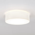 Astro Cambria 580 Ceiling Light in White Fabric