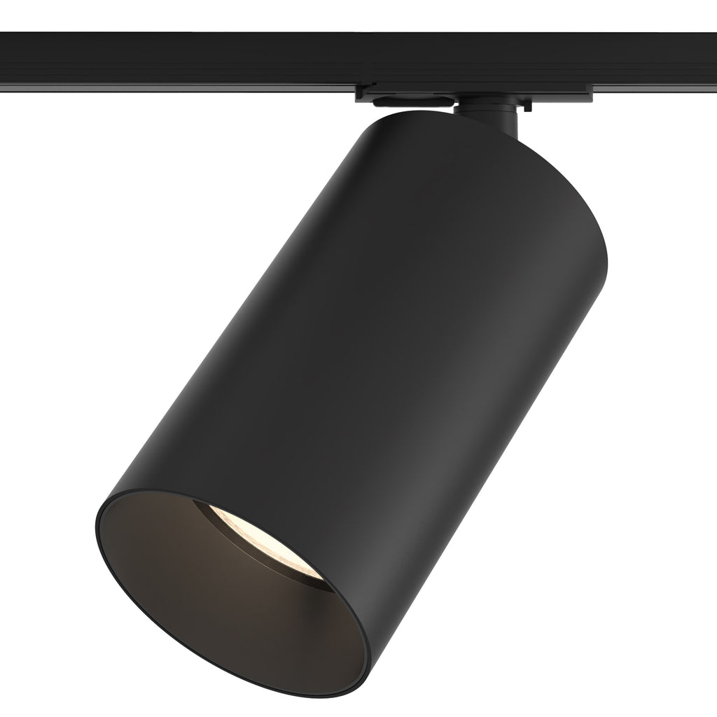 Astro Can 100 Track Light in Matt Black