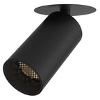 Astro Can 50 1 Light Recessed Spotlight in Matt Black