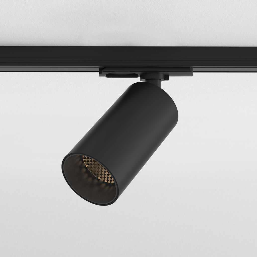 Astro Can 50 Track Light in Matt Black