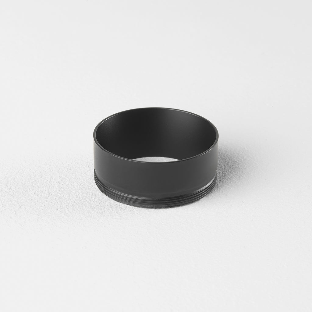 Astro Can 75 Bezel Track Light in Matt Black