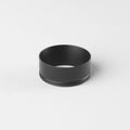 Astro Can 75 Bezel Track Light in Matt Black