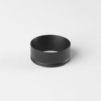 Astro Can 75 Bezel Track Light in Matt Black