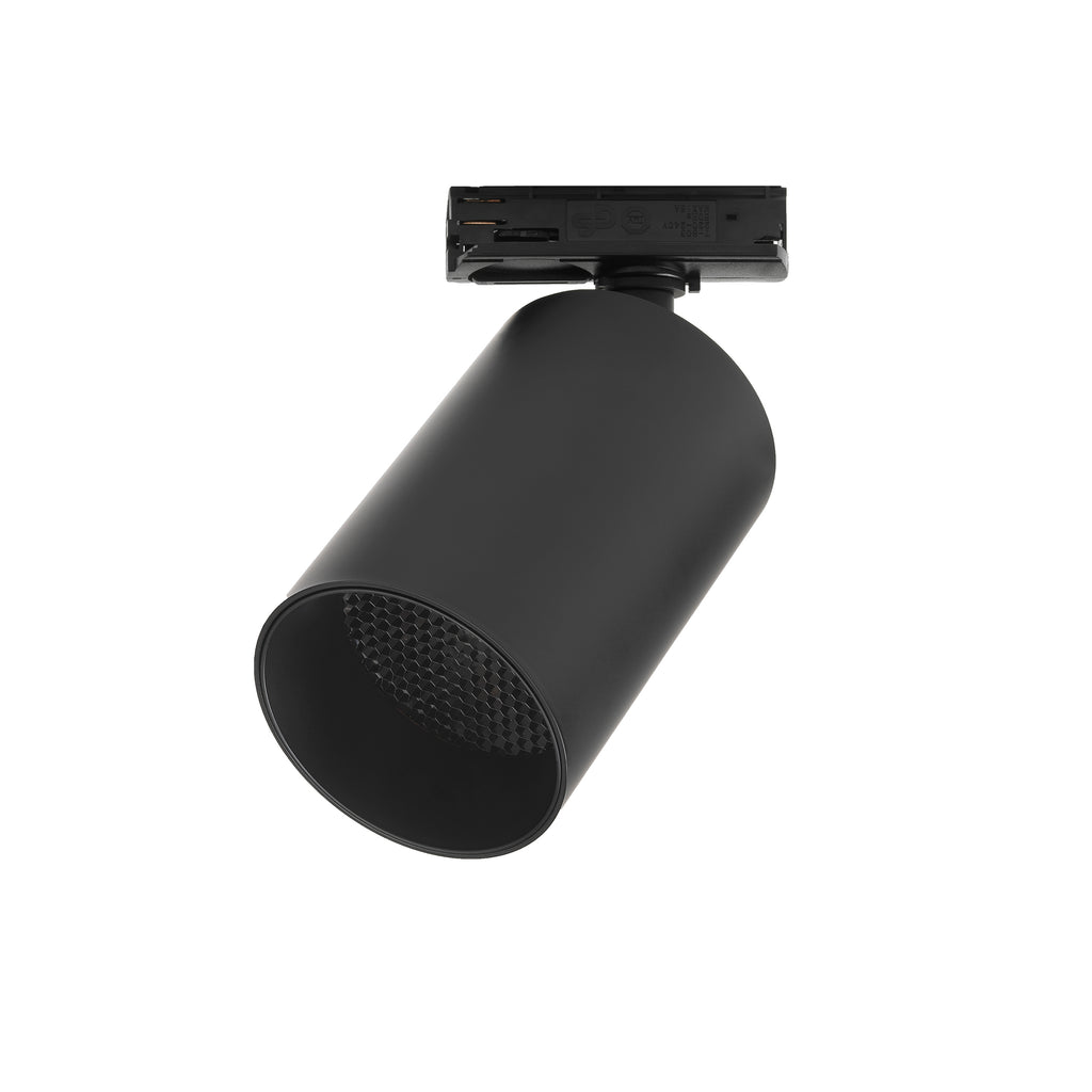 Astro Can 75 Track Light in Matt Black