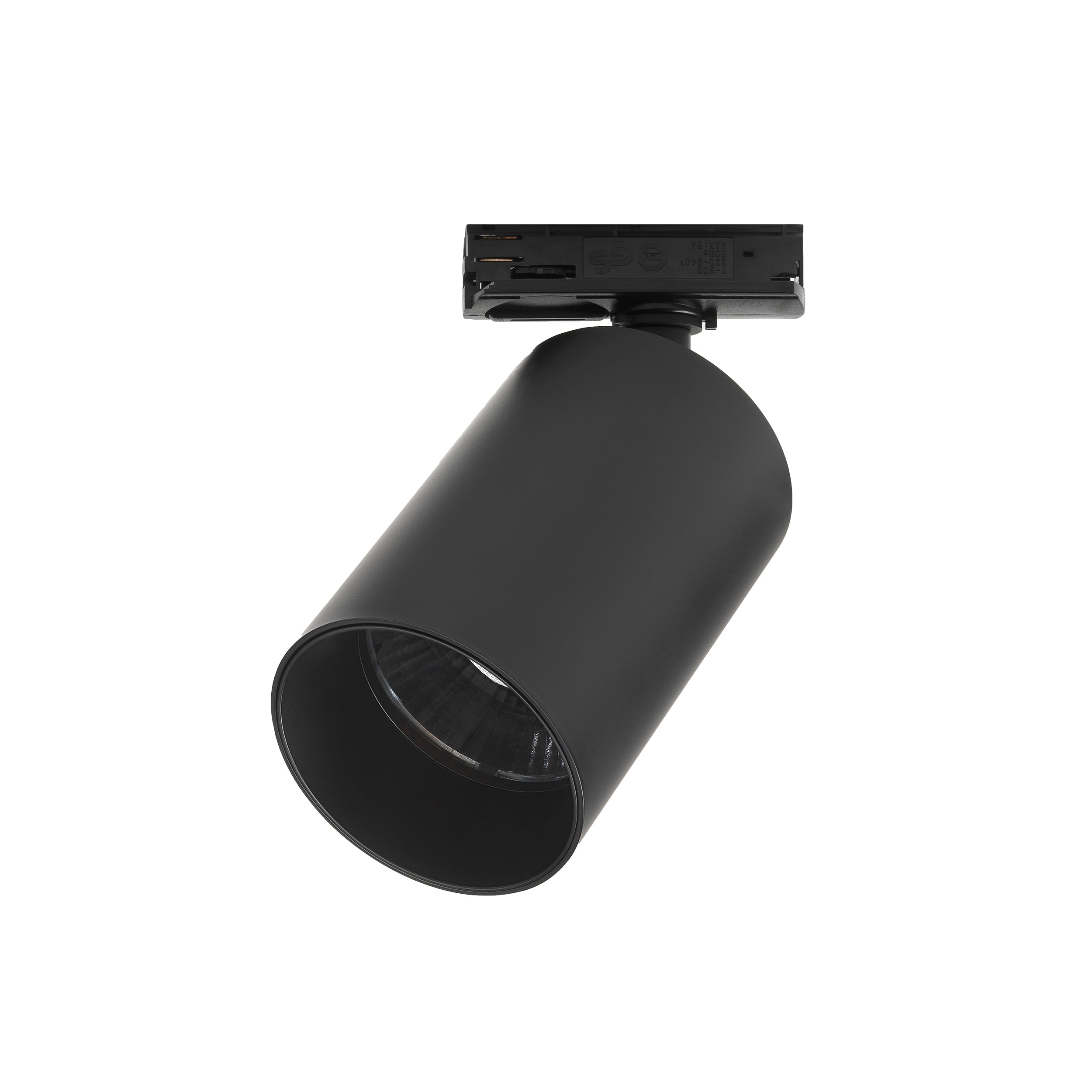 Astro Can 75 Track Light in Matt Black