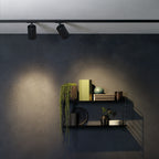 Astro Can 75 Track Light in Matt Black