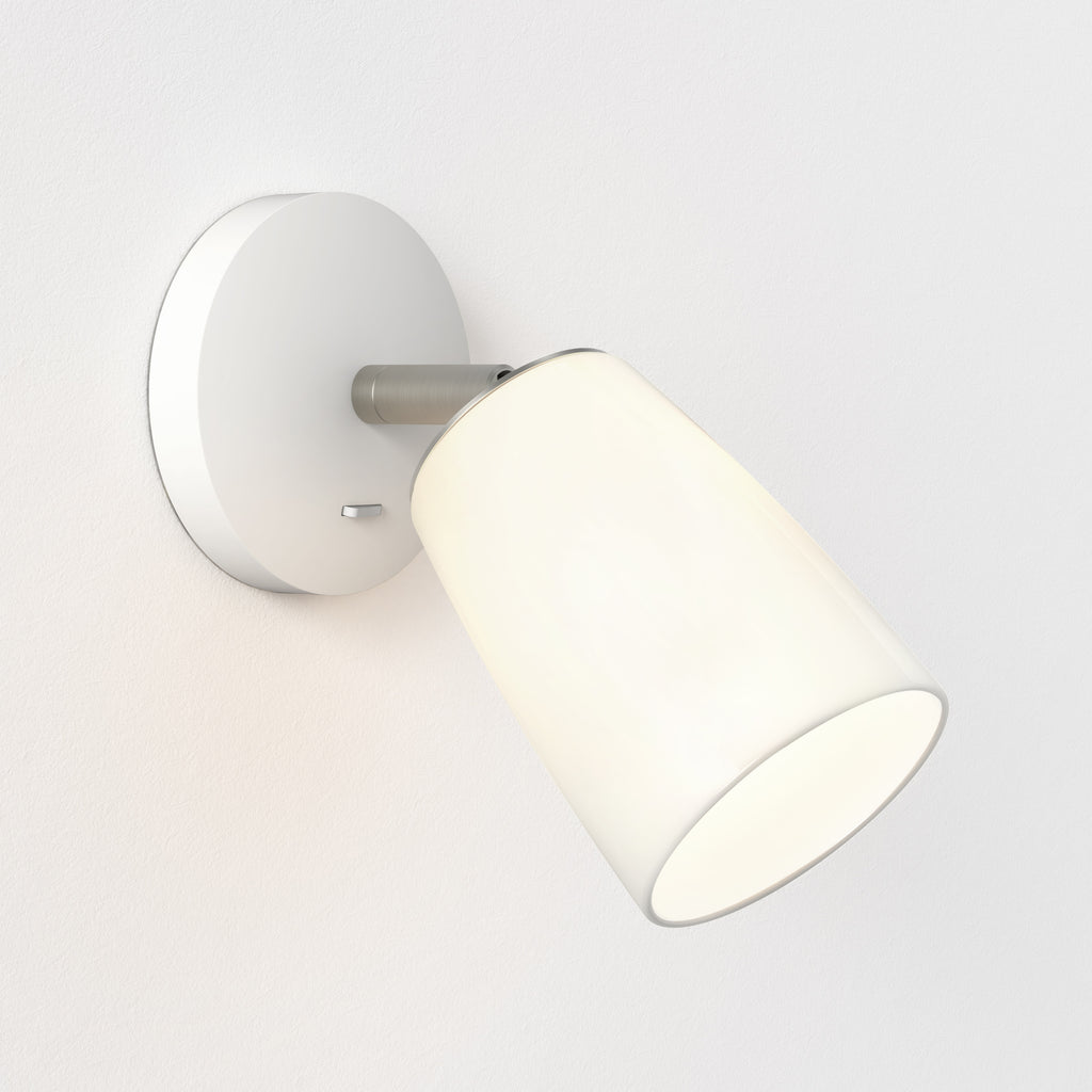 Astro Carlton Wall Light in Porcelain