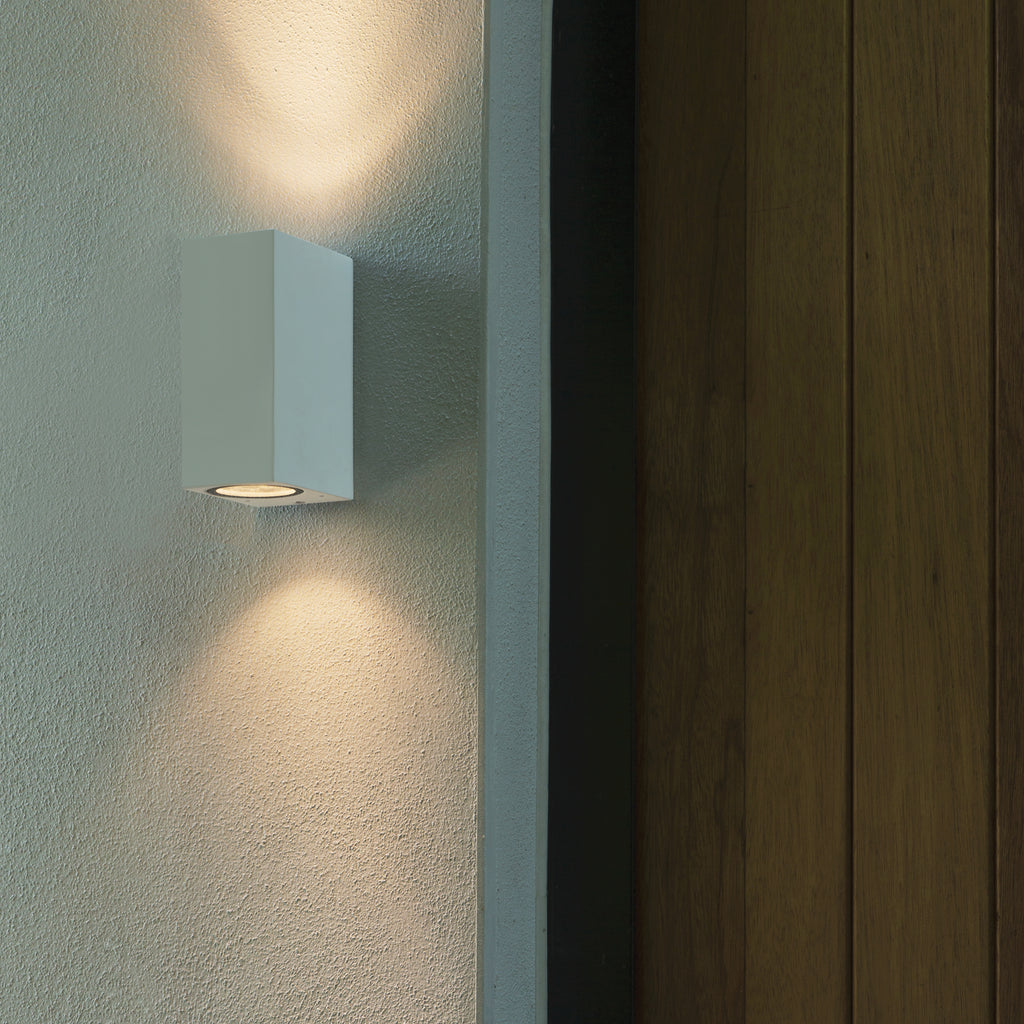 Astro Chios 150 Outdoor Wall Light in Textured White