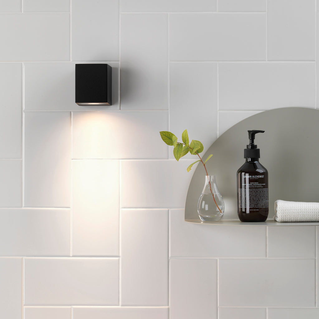 Astro Chios 80 Outdoor Wall Light in Textured Black