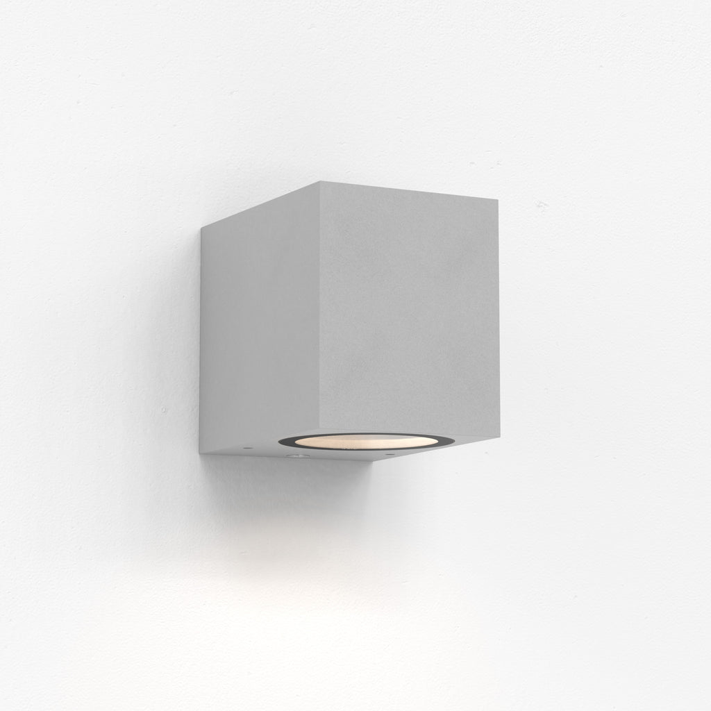 Astro Chios 80 Outdoor Wall Light in Textured Grey