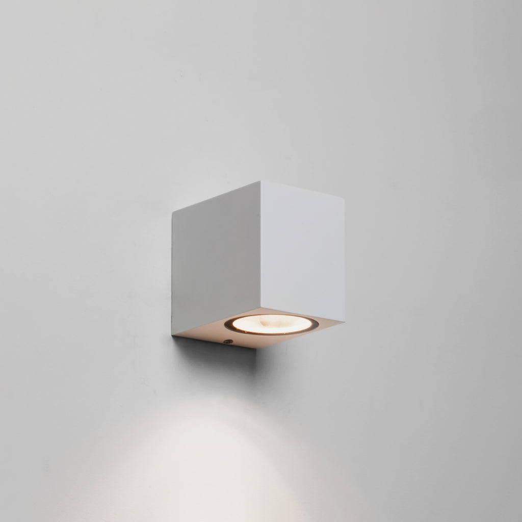 Astro Chios 80 Outdoor Wall Light in Textured White