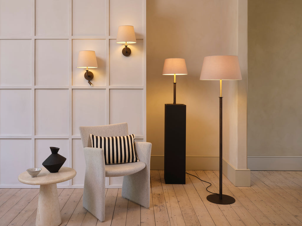 Astro Club Table Lamp in Bronze REQUIRES SHADE