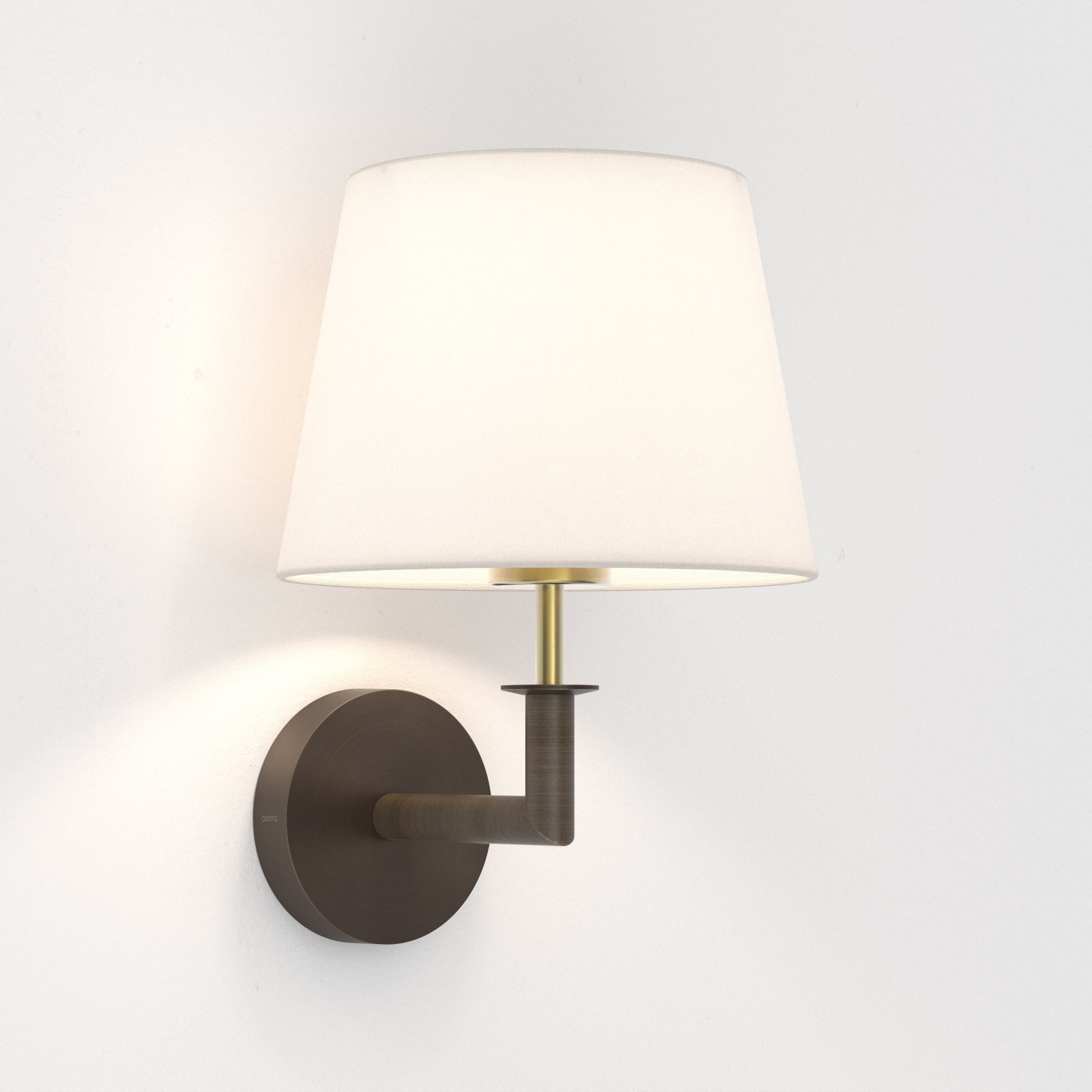 Astro Club Wall Light in Bronze REQUIRES SHADE