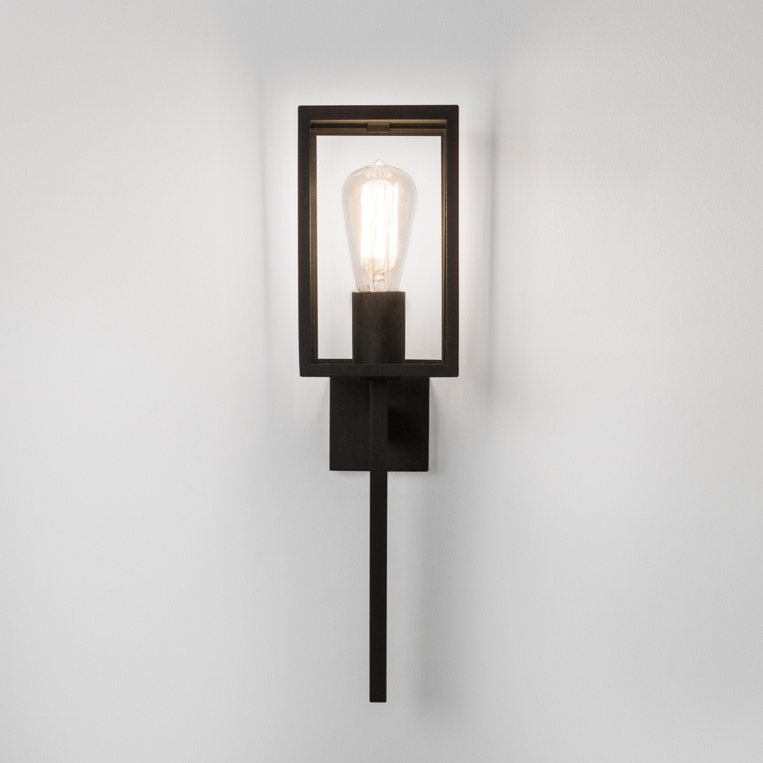 Astro Coach 130 Outdoor Wall Light in Textured Black
