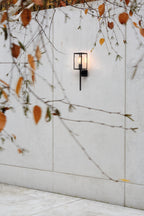Astro Coach 130 Outdoor Wall Light in Textured Black