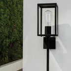 Astro Coach 130 Outdoor Wall Light in Textured Black